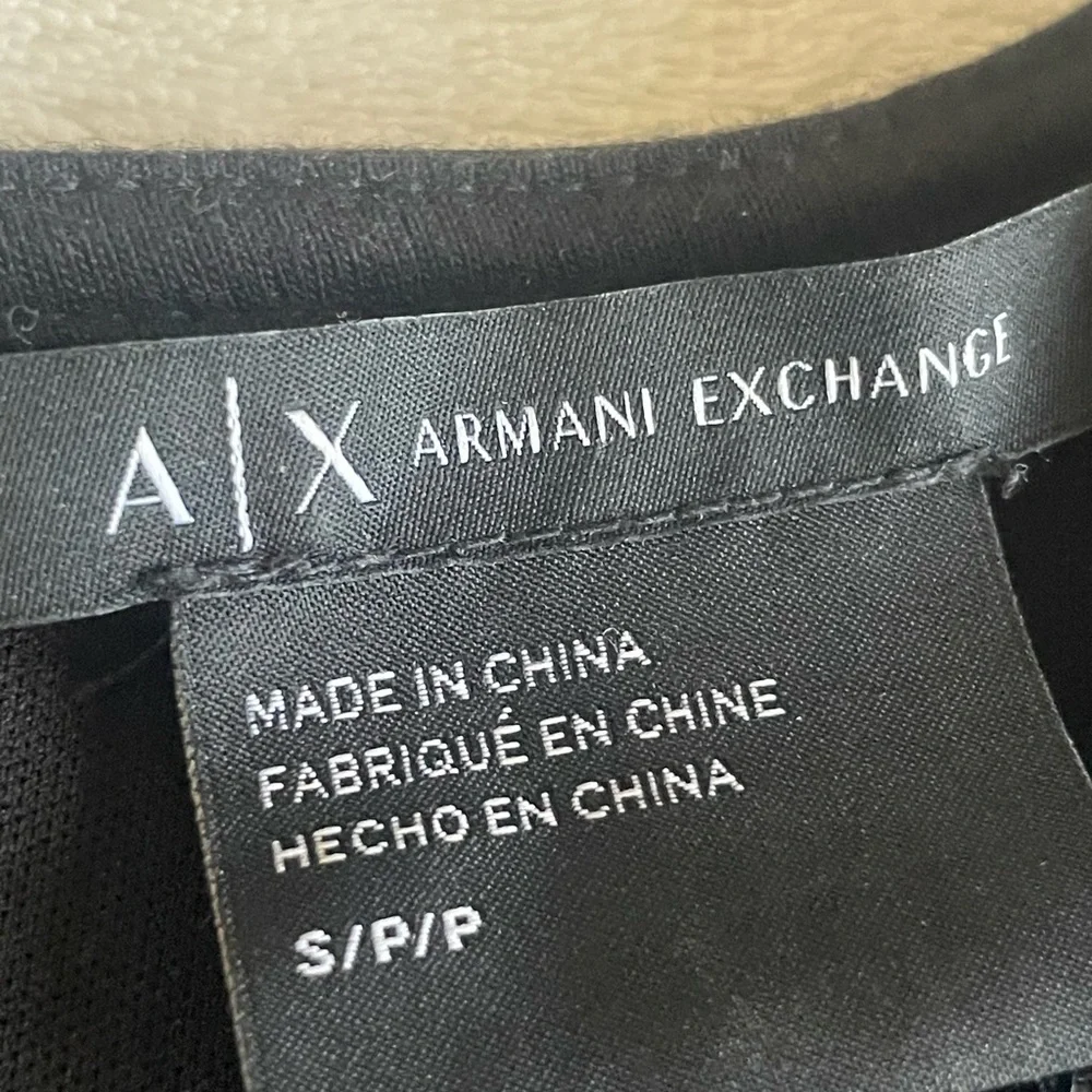 Armani Exchange Black Lace Sequin Sheath Dress Size S - Picture 9 of 15